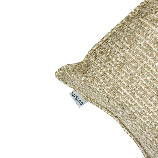 Sierkussen Gulia beige 30x50 cm