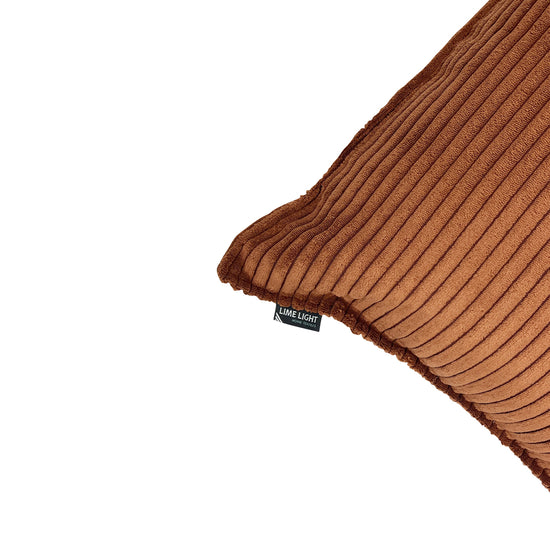 Kussen Rib 43x70 cm terra