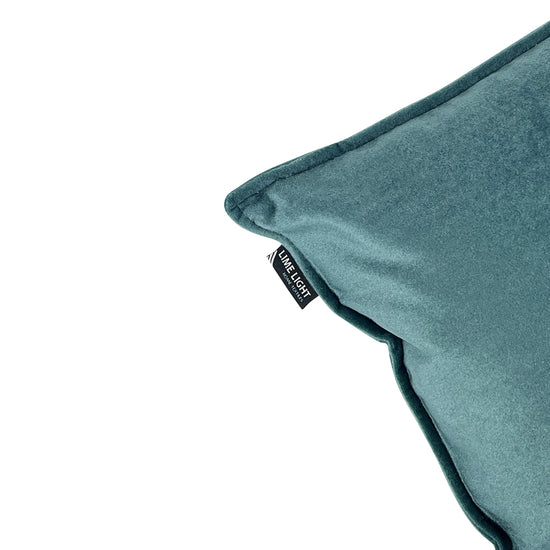 Kussen Velvet 30x50 cm blauw