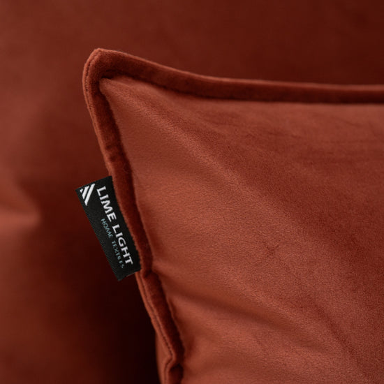 Kussen Fluweel Brique 50x50 cm