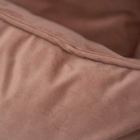 Kussen Fluweel Poederroze 30x50 cm