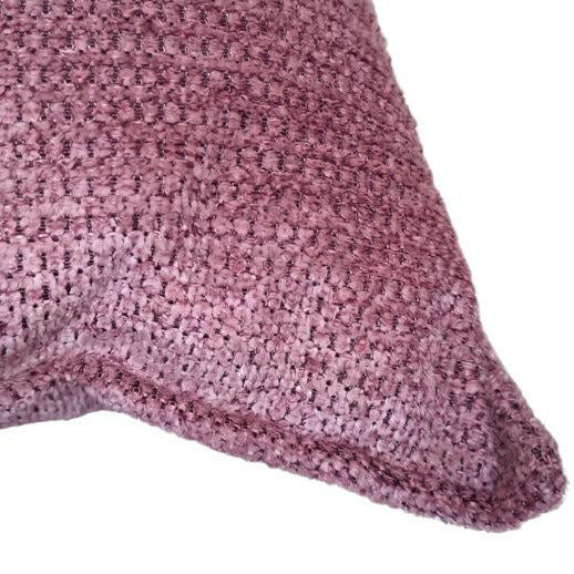 Sierkussen Leya donkerroze 30x50 cm