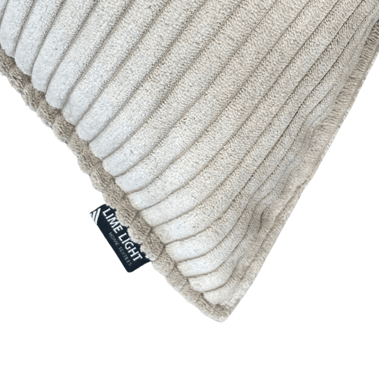 Kussen Rib Zand 43x70 cm