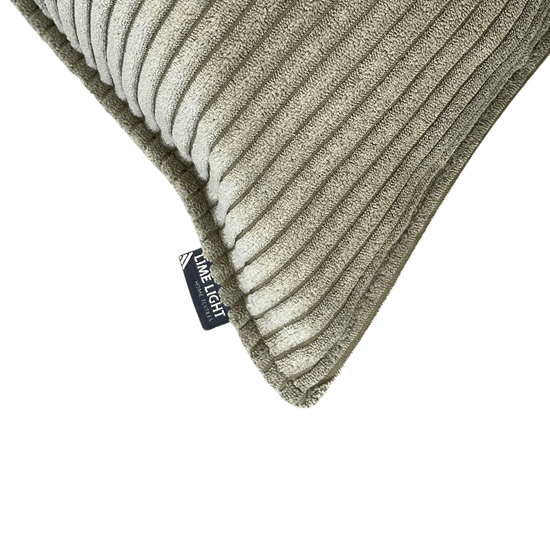 Kussen Rib salie groen 43x70 cm