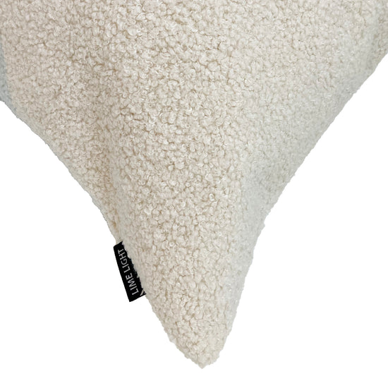 Kussen Teddy offwhite | 40x80 cm