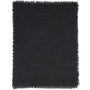 Theedoek Miniwafel | 50x70 cm | zwart