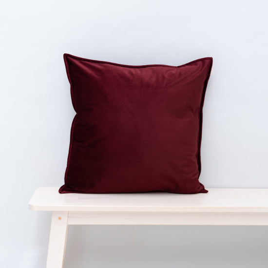 Kussen Fluweel cherry 50x50 cm