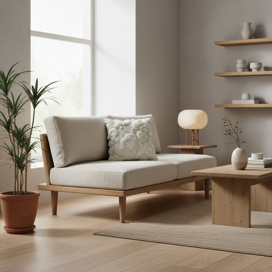 Kussen Calla offwhite 50x50 cm