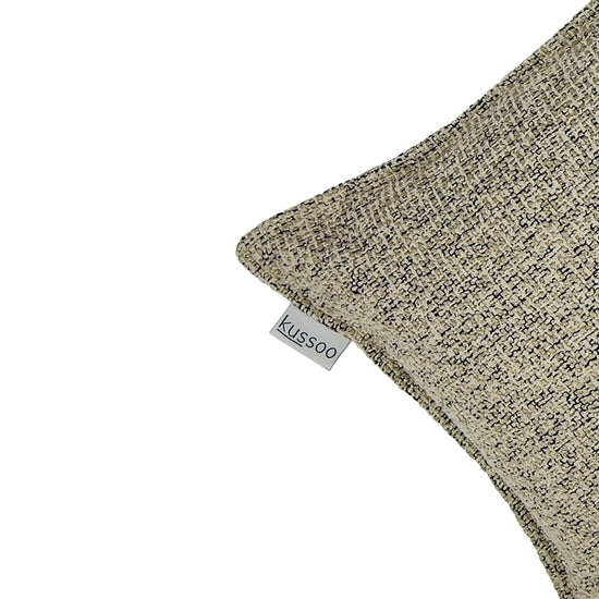 Sierkussen Fasano beige zwart 30x50 cm