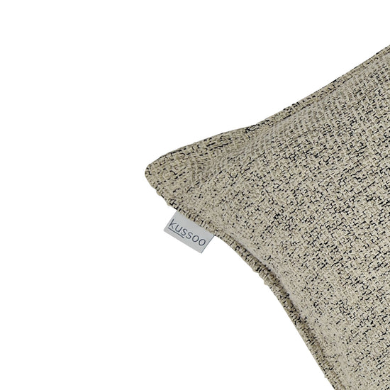 Sierkussen Fasano beige zwart 50x50 cm