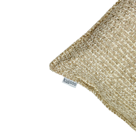 Sierkussen Gulia beige 50x50 cm