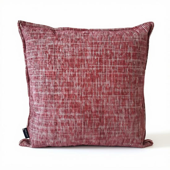 Sierkussen Ella burgundy 50x50 cm