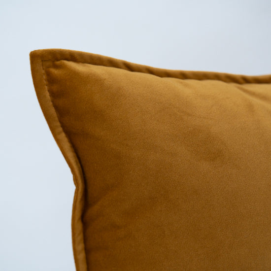 Kussen Fluweel Mosterd 30x50 cm