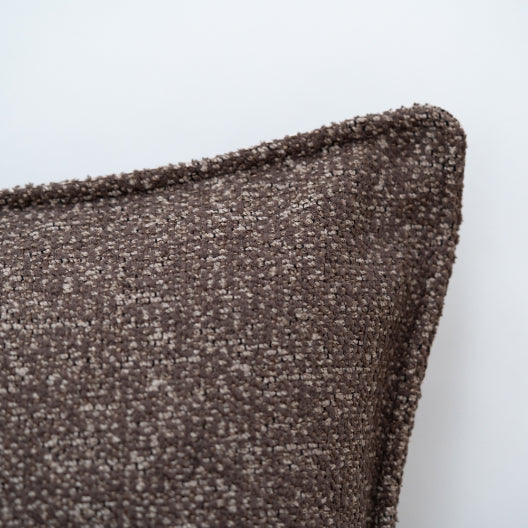 Kussen Litz bruin 30x50 cm