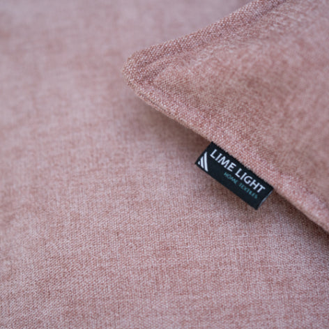 Kussen Lysso Lichtroze 50x50 cm