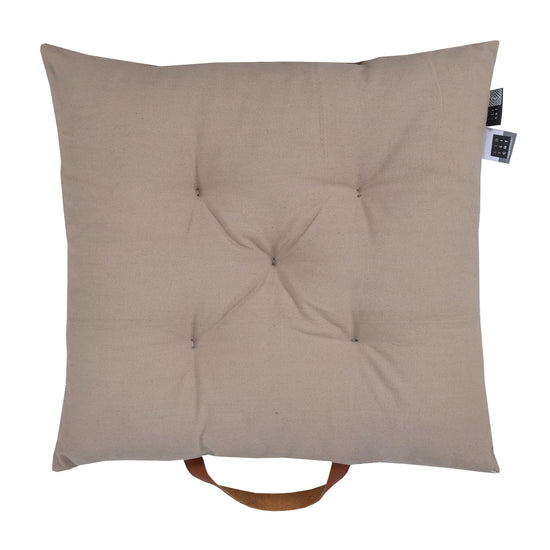 Stoelkussen Canvas | 45x45 cm | Beige