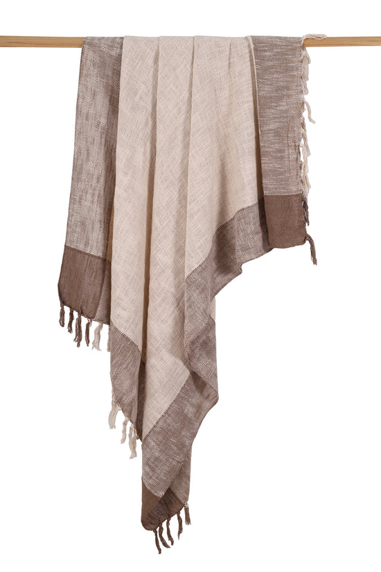 Plaid Kala 130x170 cm Beige/Ecru