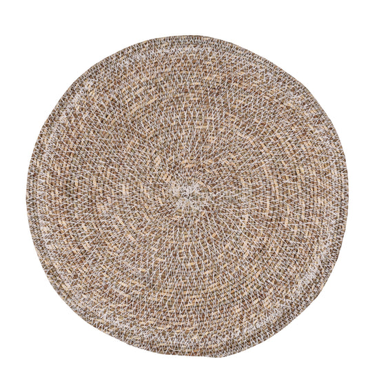 Placemat Silva 35 cm Wit Naturel