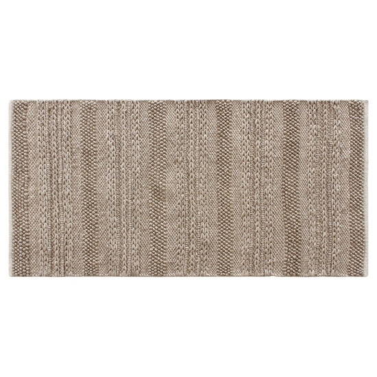 Vloerkleed Vasto | Beige | 60x180 cm