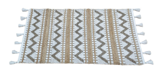 Vloerkleed Ivy | 80x160 cm | Ivy offwhite jute