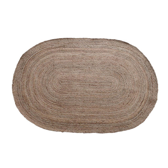Vloerkleed Ovaal Jute 120x80 cm
