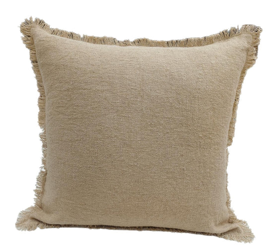 Kussen Linnen Amy 50x50 cm beige